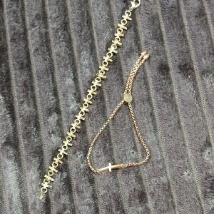 Elegant Gold Bracelet Set